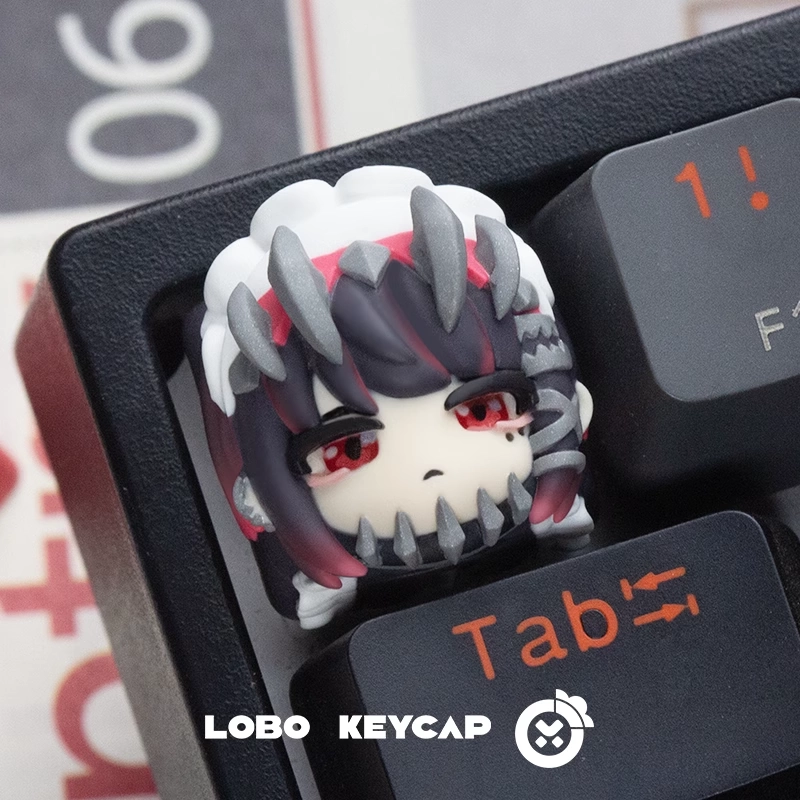 3D Printing Keycaps - 3Dプリント樹脂製 Zenless Zone Zero エレン・ジョー キュートアニメカスタムアーティザンキーキャップ