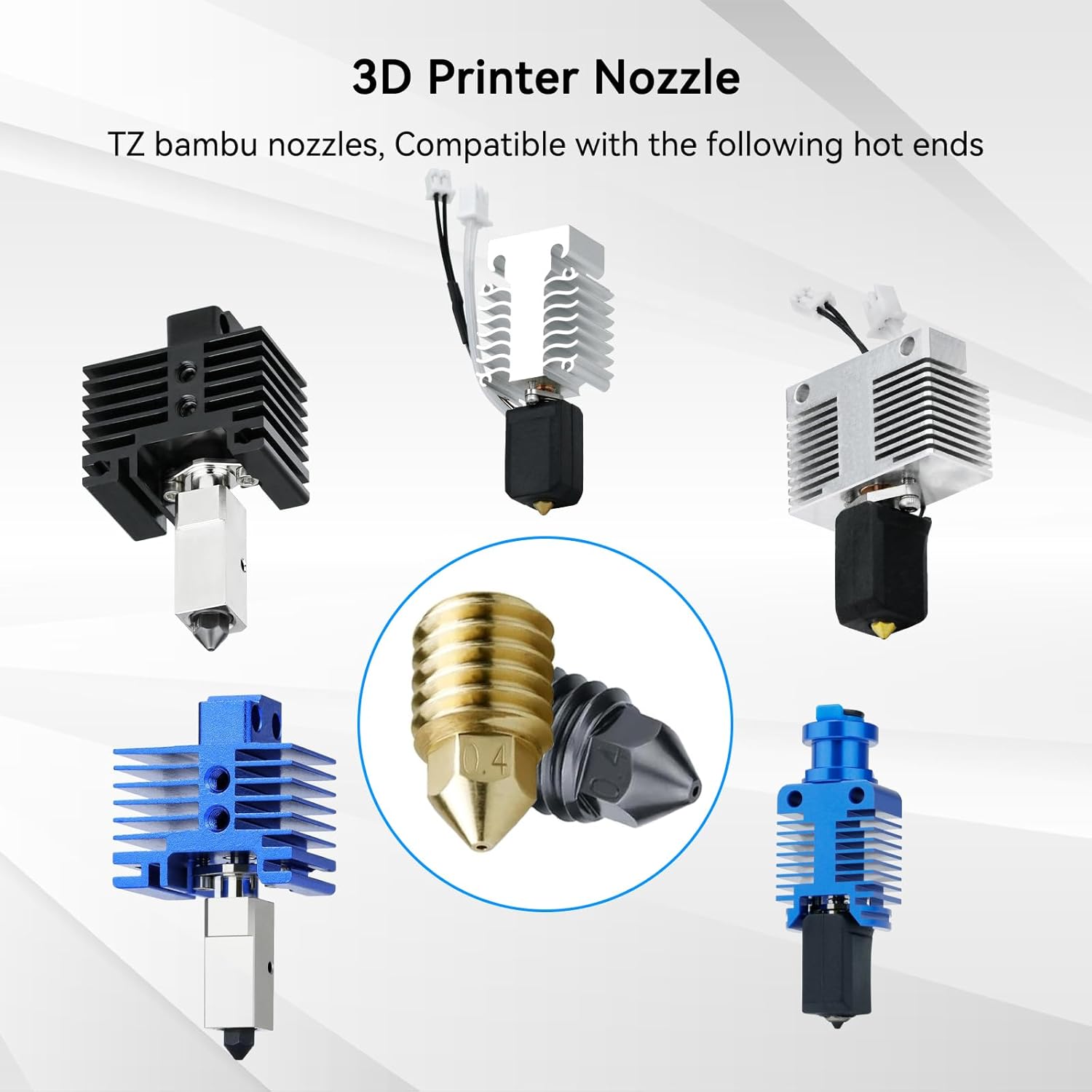 高流量硬化鋼真鍮ノズル Bambu Lab X1/X1C/P - 3D Printing Bambu のレビューと価格