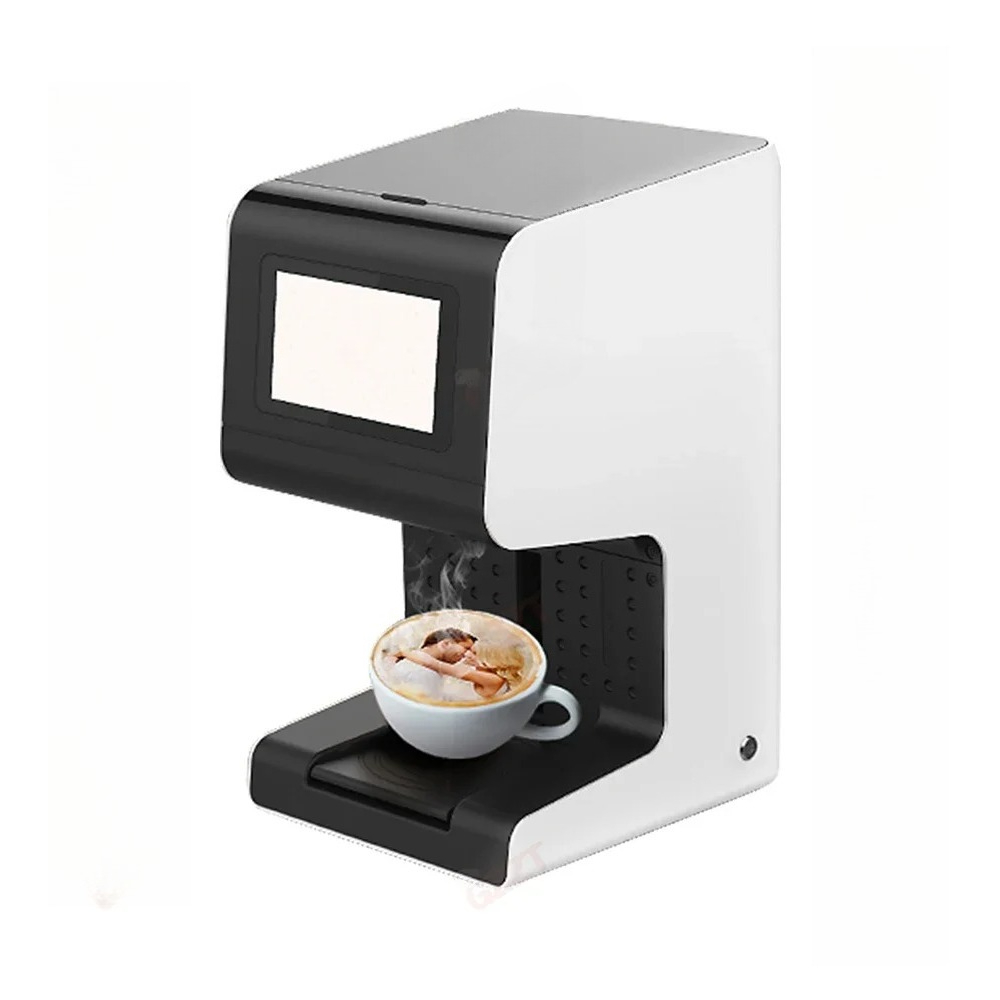 高級業務用食用インク3D自動印刷＆ラテマシンカフェセルフィー - 3D Printing Cafe のレビューと価格