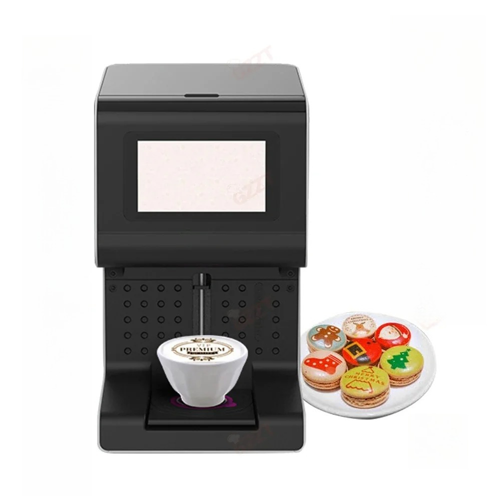 高級業務用食用インク3D自動印刷＆ラテマシンカフェセルフィー - 3D Printing Cafe のレビューと価格