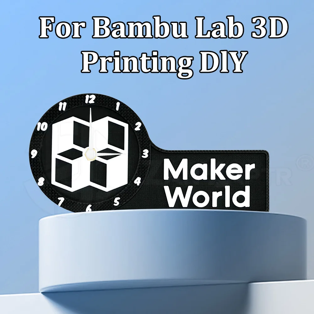 Bambu Lab Clock MH011 メーカーズサプラ - 3D Printing Bambu のレビューと価格