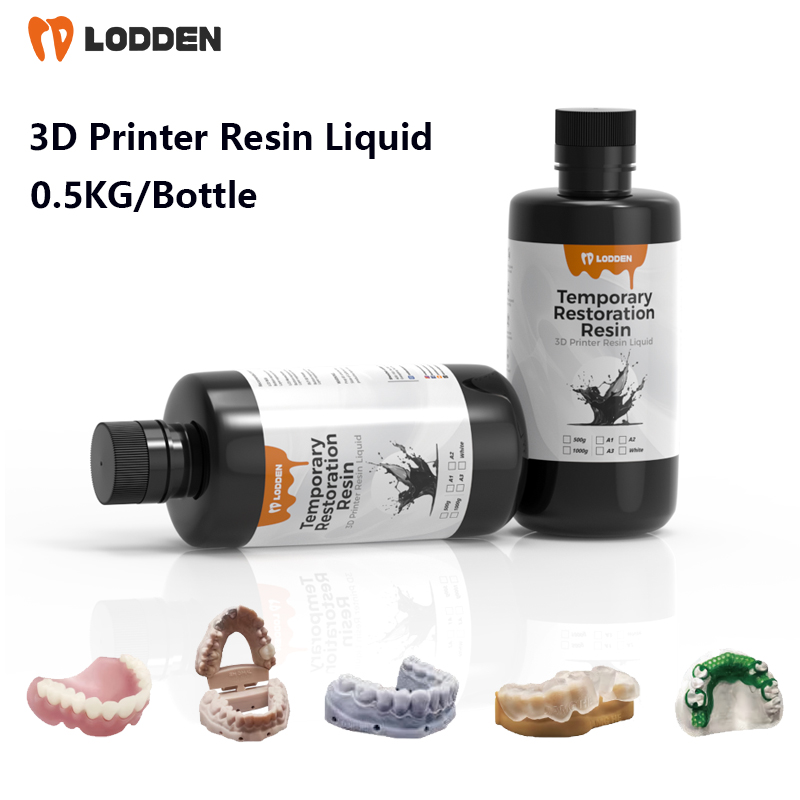 歯科用3Dプリンターレジン液 500ml/ボトル 高精度・低 - 3D Printing Xyz のレビューと価格