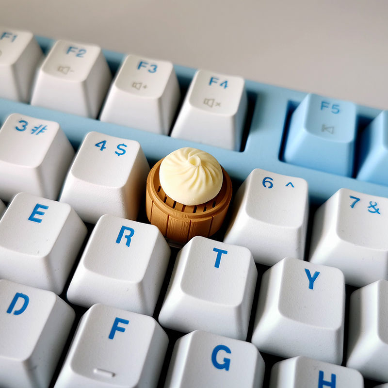 パーソナライズされた蒸しパン餃子メカニカルキーボード専門キー - 3D Printing Keycaps のレビューと価格