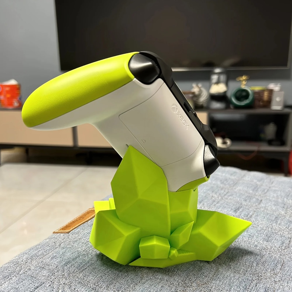 3Dプリントクリスタル製ゲームコントローラースタンドホルダー - 3D Printing Xbox Controller Holder のレビューと価格