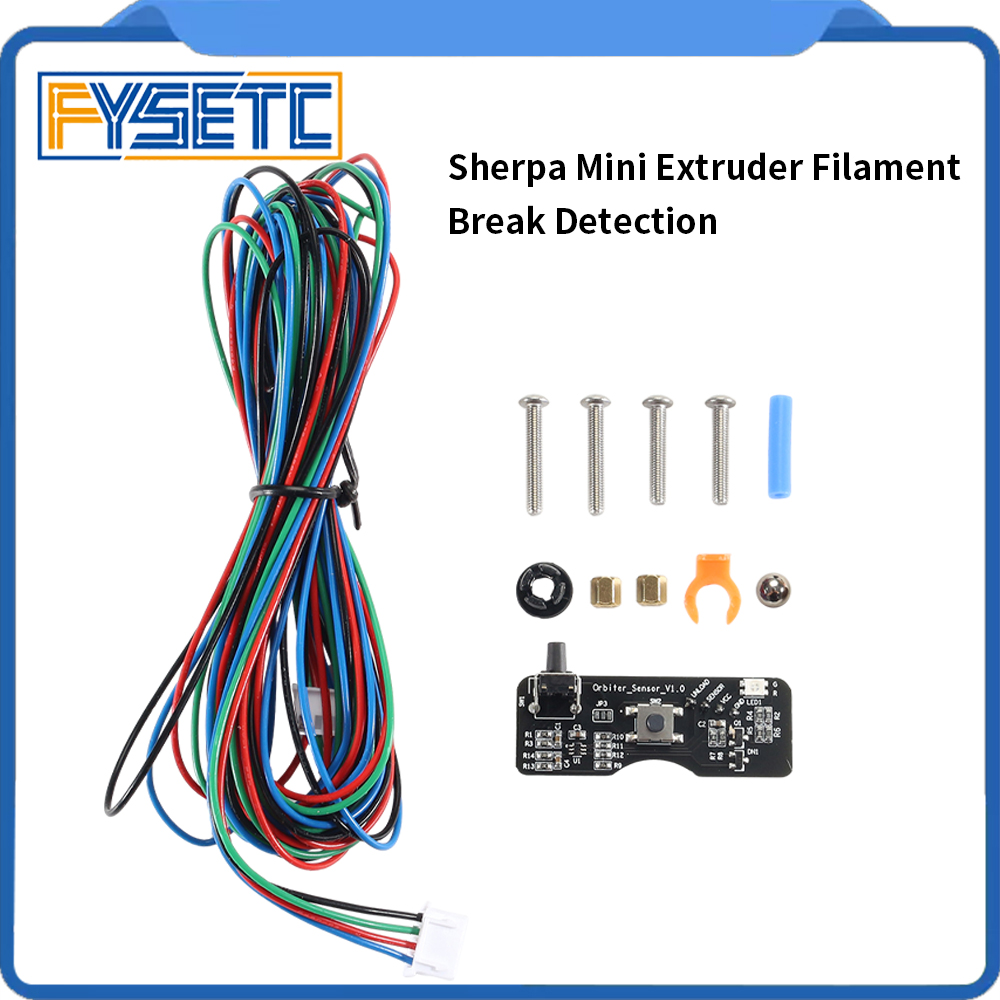 Fysetc-ミニ押出機,3Dプリンター用フィラメント検出モ - Filament Runout Sensor のレビューと価格