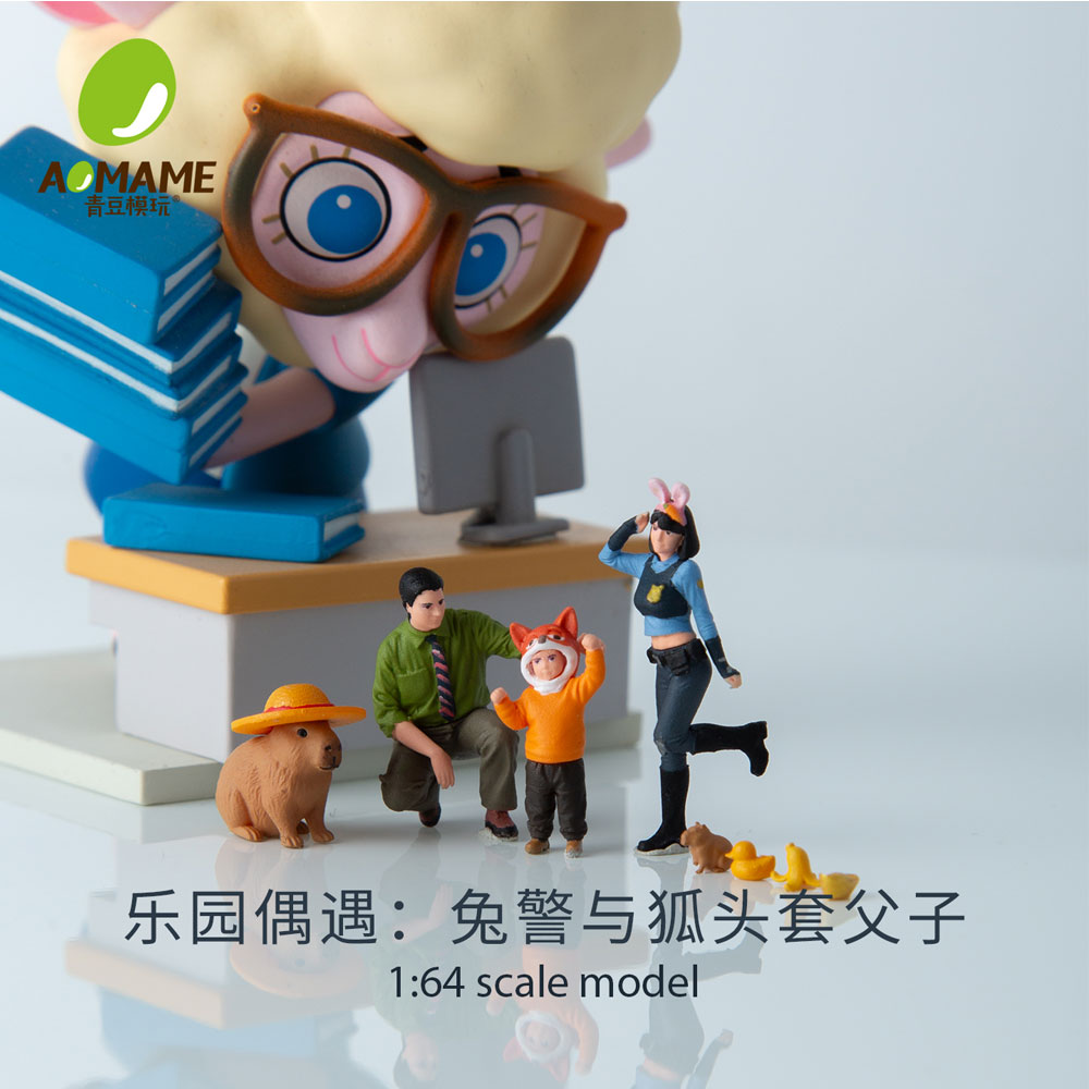 Kicarmod 1:64 動物園カピバラウサギフィギュアシ - 3D Printing Diecast Cars のレビューと価格