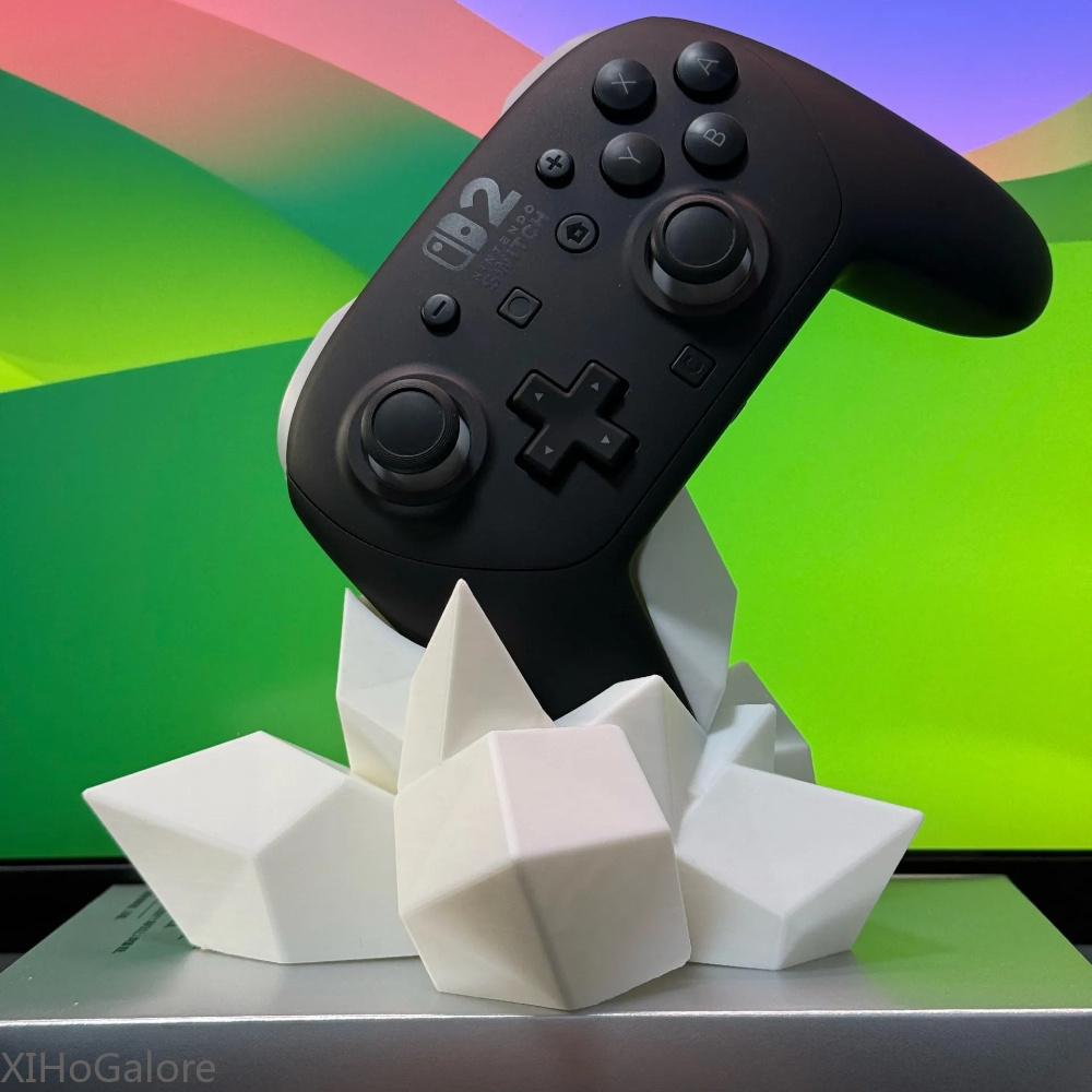 3Dプリントクリスタル製ゲームコントローラースタンドホルダー - 3D Printing Xbox Controller Holder のレビューと価格