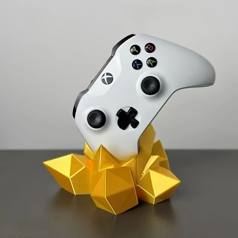 3Dプリントクリスタル製ゲームコントローラースタンドホルダー - 3D Printing Xbox Controller Holder のレビューと価格