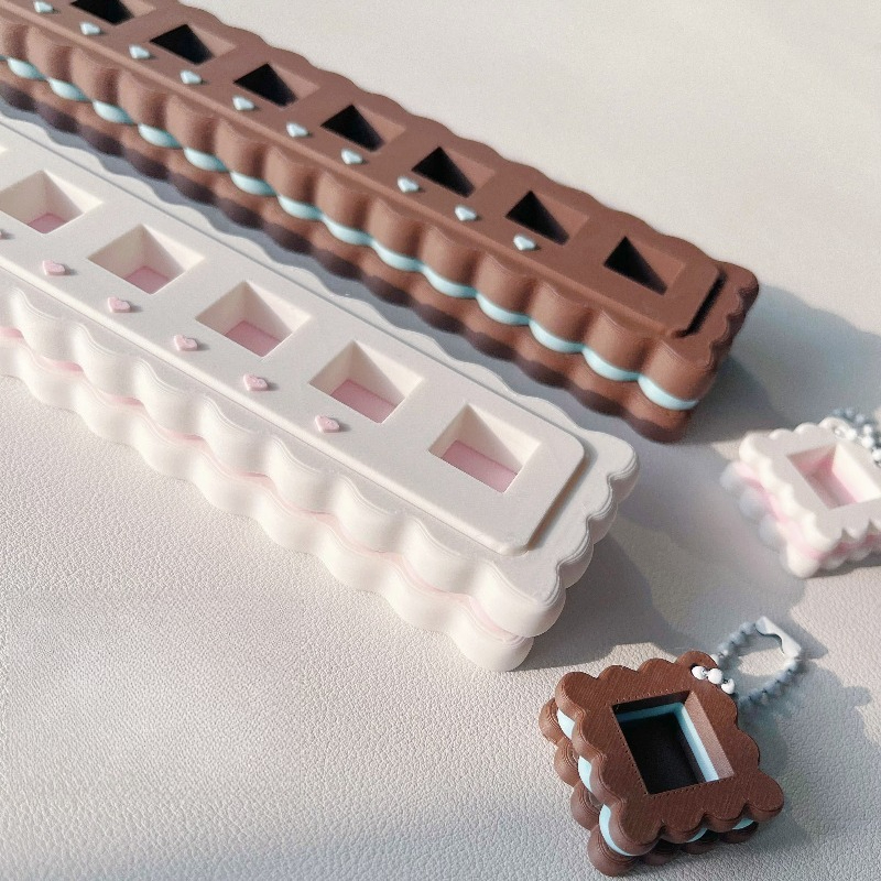 ビスケットキーキャップディスプレイスタンドカスタマイズかわい - 3D Printing Keycaps のレビューと価格
