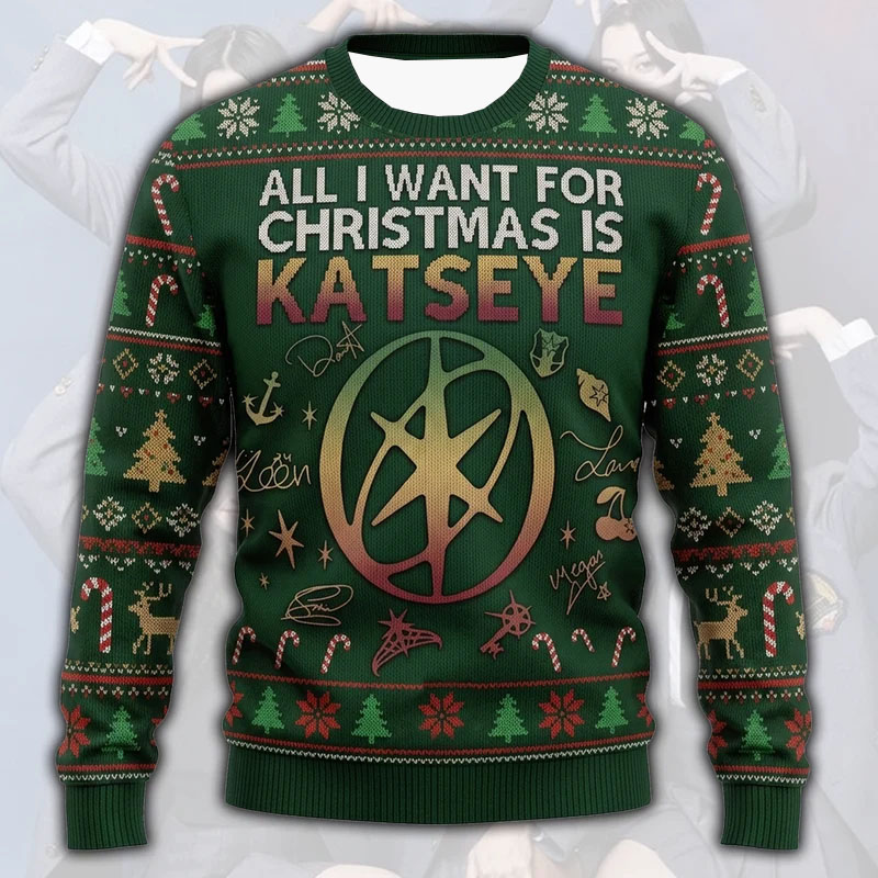 2026 KATSEYE Kpop アグリークリスマスセータ - 3D Printing Xmas のレビューと価格